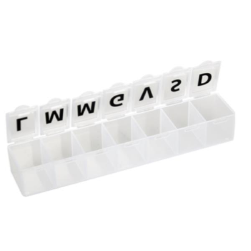 GIMA PORTAPILLOLE SETTIMANALE - BIANCO